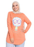 Copper Coin Printed Long - Sleeve Design 37 - Khotwh